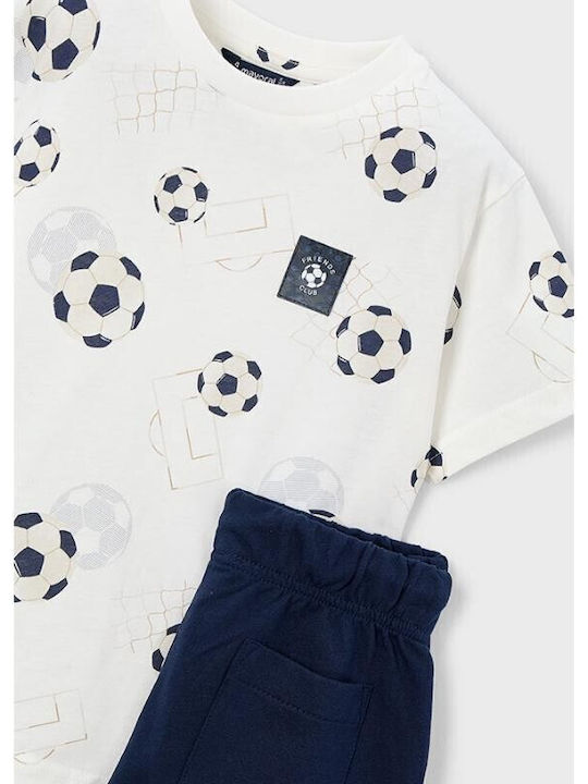 Set pentru copii cu pantaloni Vară 2buc Navy Blue