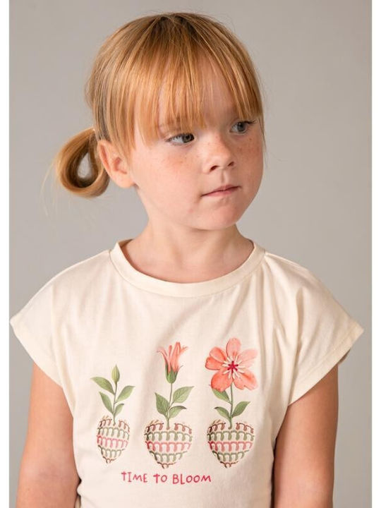 Kids' Set with Leggings Summer 2pcs Tricolour