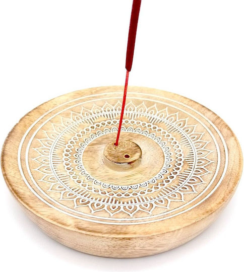 Niyamas Raumdüfte Stäbchen Holz Mango Mandala Design 12,5cm