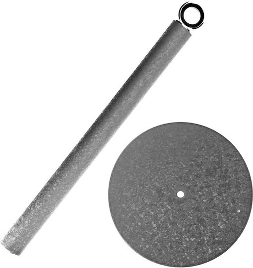 Cheffinger Stone Effect Wiper Roller Holder Stable Heavy Base Grey