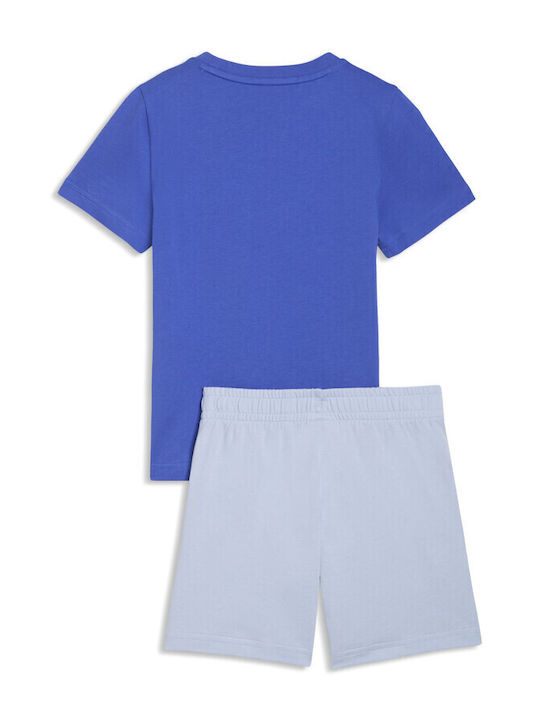 Kinder-Set mit Shorts Sommer 2Stück Blau