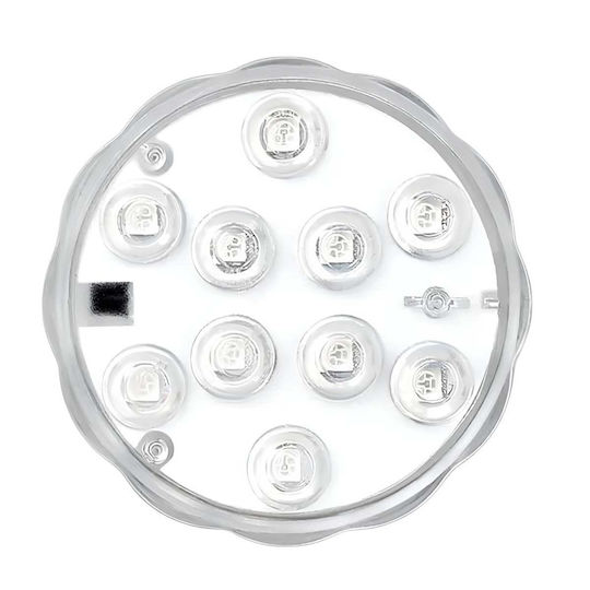 Avizar Lampă Led Decorativă Rgb Submersibilă 5w Telecomandă Piscină Acvariu Alb