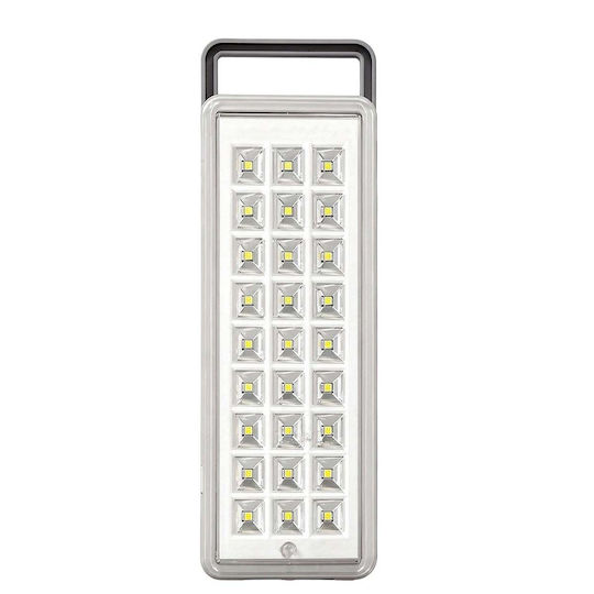 Avizar 30 Led High Brightness Emergency Lamp 1800mah Rechargeable White