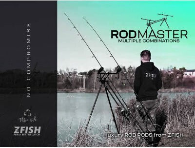 Zfish Angelrutenhalter Rodmaster Rodpod 3 Ruten Verstellbar 90 150 Cm