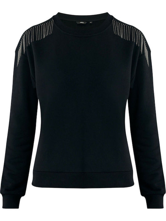 Women's Blouse Cotton Black