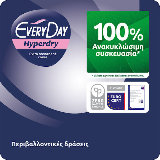Every Day Hyperdry Super Ultra Plus Σερβιετάκια με Φτερά 18τμχ