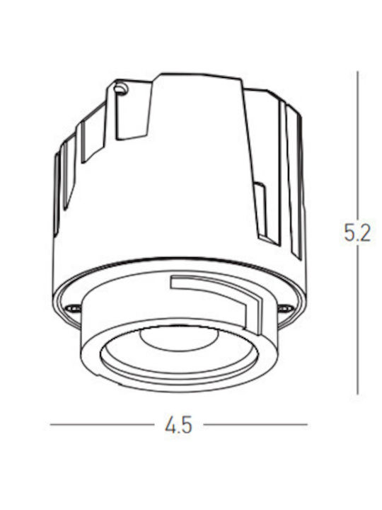 Zambelis Lights Σποτ LED 11W 3000K Zambelis Lights Σποτ LED 11W 3000K