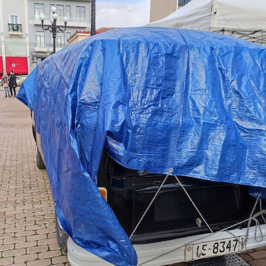 Dalimond Waterproof Tarpaulin 60gr/m² 20x20m. Light Type Blue