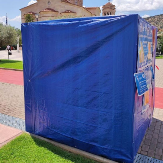 Dalimond Waterproof Tarpaulin 60gr/m² 20x20m. Light Type Blue