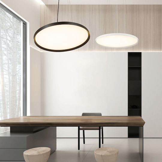25207 Κιτ Αναρτησης Led Φωτιστικα 25197-25198-25199-25200-25201-25202 Σαγρε Λευκο 25207