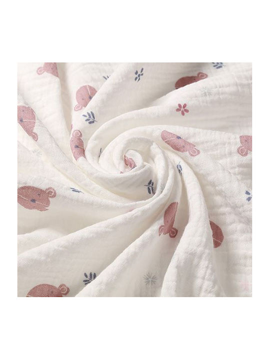 Babyono Muslin Swaddle Wraps 70x70cm. 3pcs