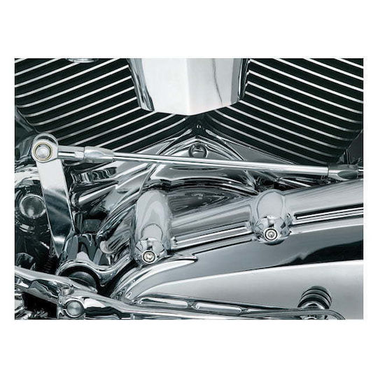 Kuryakyn Motorrad Schutzkleidung Basisabdeckung Zylinder Harley Davidson 06 17 Dyna 07 16 Flt Touring Chrom