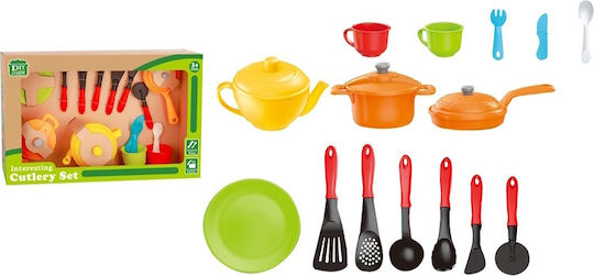 Zita Toys Joc De Gătit / Bucătărie Pentru 3+ Ani 17 Bucăți