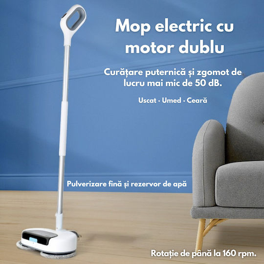 Drehbar Wiederaufladbar Mopp mit Sprühfunktion DB-0039