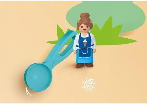 Playmobil Младежка Играчки в пясъка със сладкарката за 1-4 години