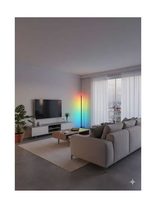 GloboStar LED Лампа за под В100см. Черен GloboStar LED Лампа за под В100см. Черен