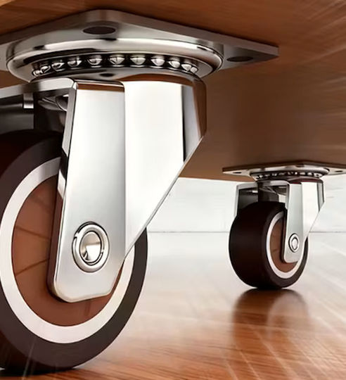 Finetto Furniture Wheel made of Metal Mocha