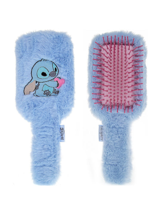 Mad Beauty Kids Hair Brush Stitch I Heart Fluffy