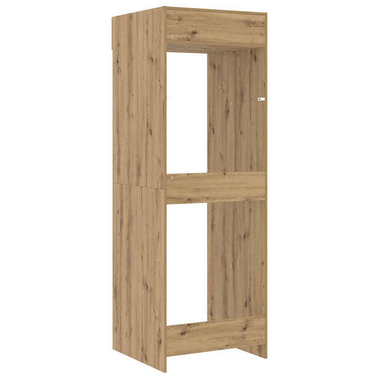 vidaXL Badezimmerschrank Wäscherei B67.5xT68xH200cm Eiche