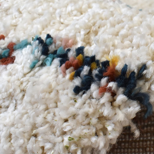 Shaggy Attic Covor Rectangular Cream-multi