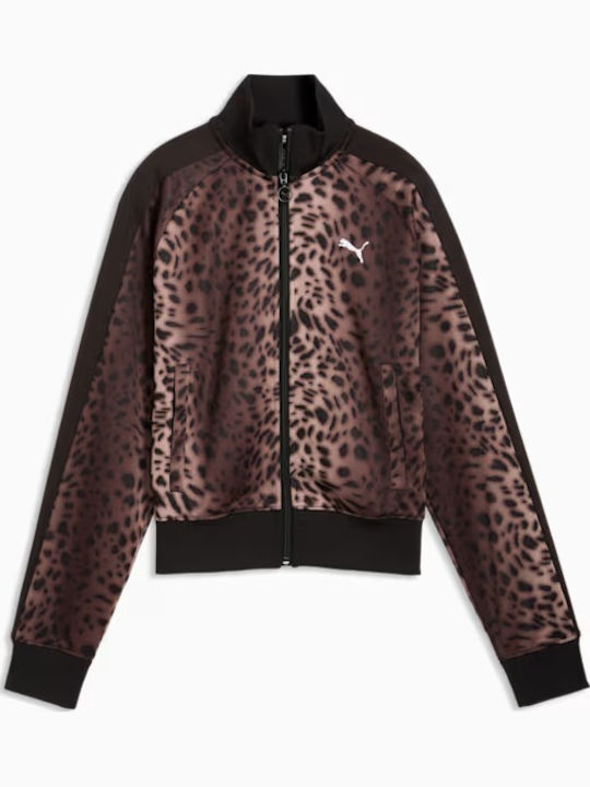 Women's Short Sports Jacket for Winter Puma Black