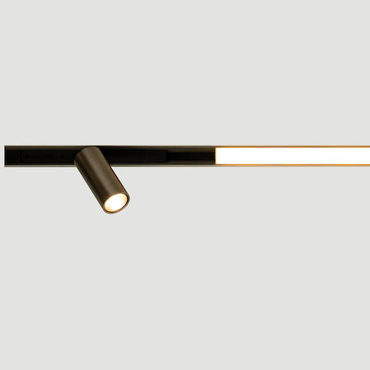 Zambelis Lights LED Warm White Spot in Black Color