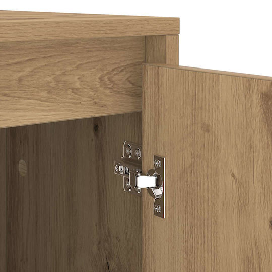 vidaXL Cabinet de baie Mobilier pentru baie L87xA60xÎ89cm Stejar