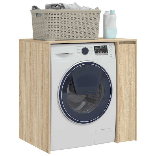 vidaXL Badezimmerschrank Wäscherei B87xT60xH89cm Sonoma