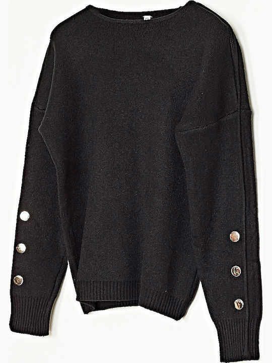 Damen Pullover Black