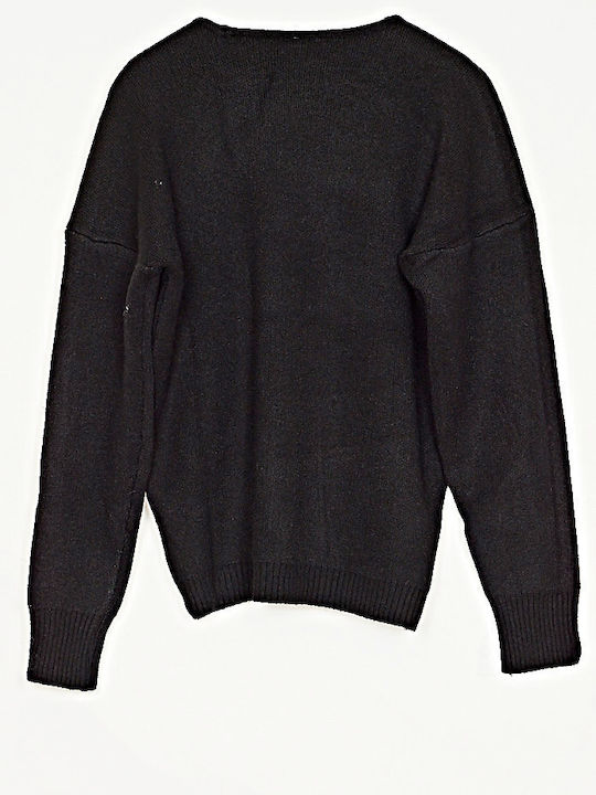 Damen Pullover Black