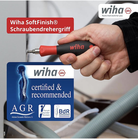 Wiha Magnetic Căpăcel cu Patrat de Prindere 1/4" Diametru 72mm 1buc