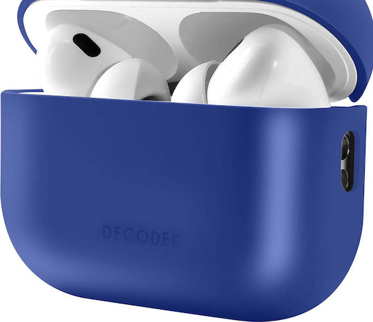 Decoded Soft Silicone Shockproof Case Airpods Pro 3 Series Aircase Blue