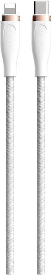 Devia USB-C to Lightning Cable 27W Λευκό 1.5m NO-DVCB-395444