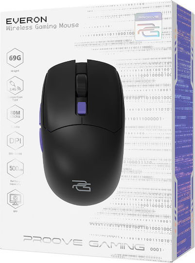 Proove Everon Gaming Ποντίκι Μαύρο