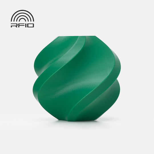 Bambu Lab Filament Pentru Imprimante 3D PLA 1.75mm Verde Mistletoe 1kg 1 Bucată Bobină
