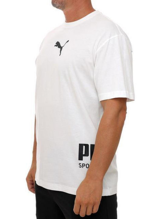 Αθλητικό T-shirt White/black