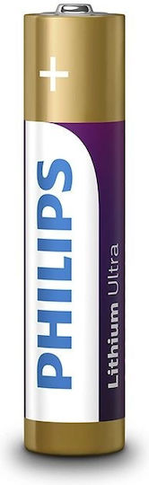 Philips Baterii Zinc AAA 1.5V 4buc