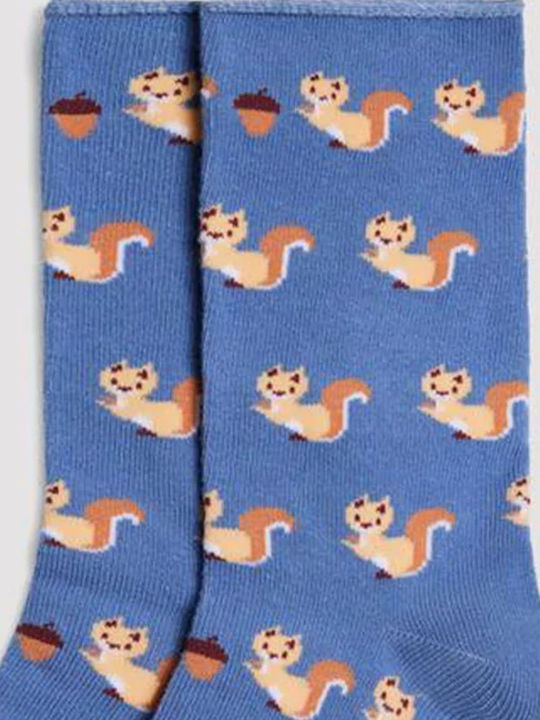 Ysabel Women's Socks Blue Raff
