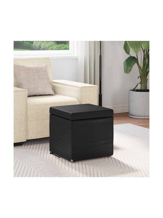 Stool For Kitchen Wooden Black 41x41x40cm