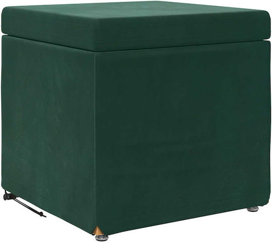 Scaune Bucătărie Tapițat cu Catifea Verde închis 41x41x40buc
