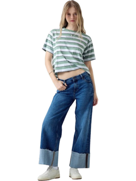 Γυναικείο Jean Παντελόνι Medium Blue