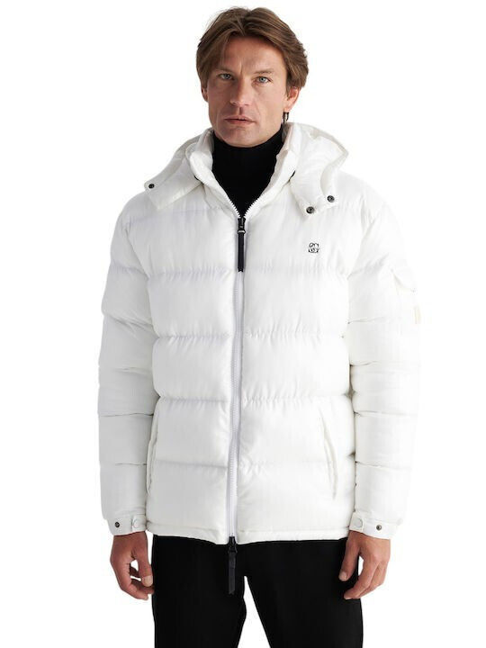 Weston Μπουφάν Puffer Ασπρο