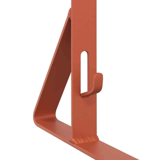 Vidaxl Υποστήριξη Φράχτη Χιονιού 12 Pcs Κόκκινο 29,5 X 3 X 34,5 Εκ