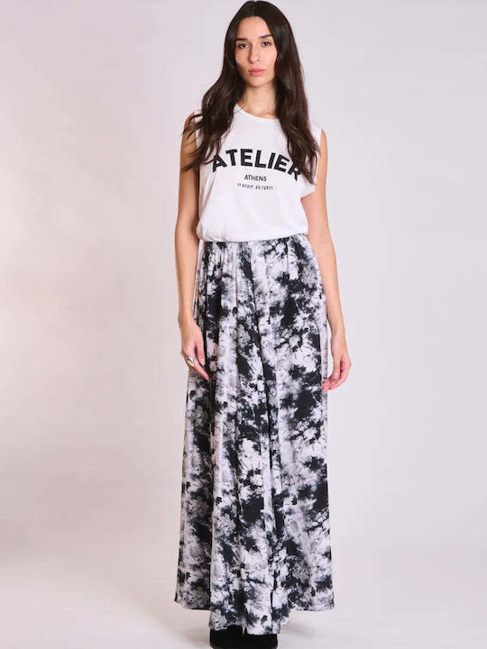 Summer Maxi Wrap Dress Noir AT142B01VPR Butterfly