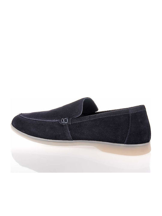 Komis & Komis Men's Suede Loafers Blue