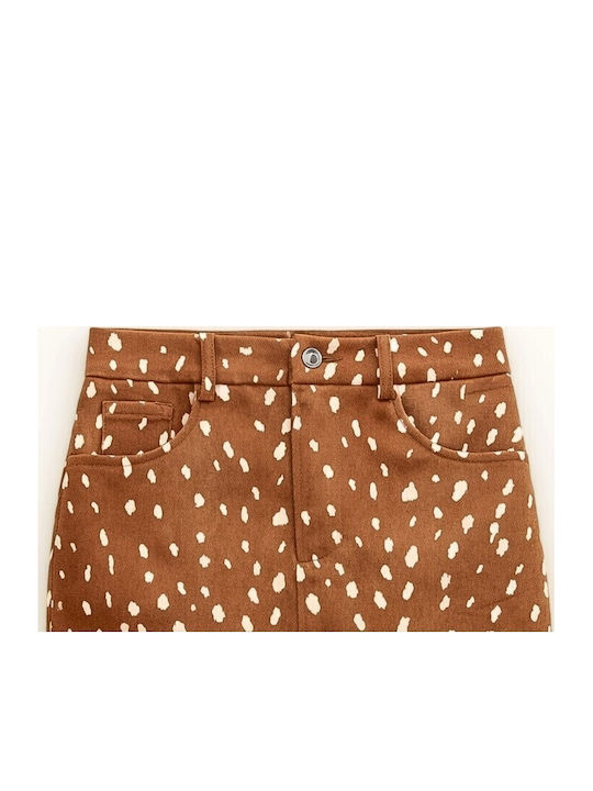 Mini Skirt Brown