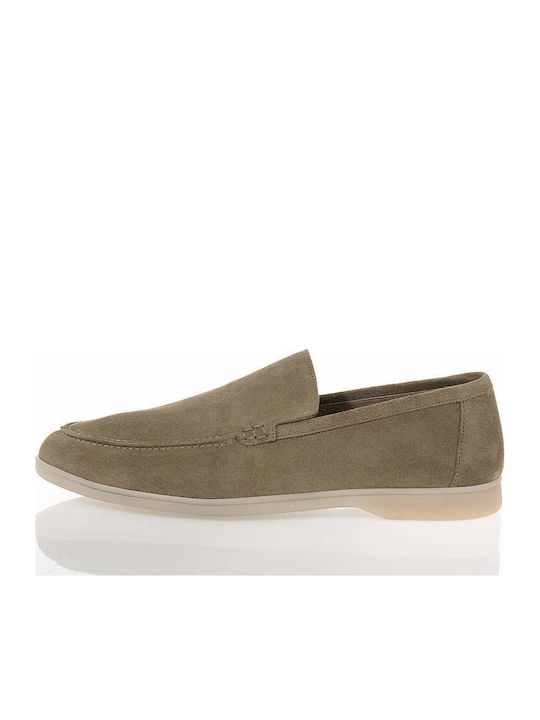 Men's Suede Loafers Brown