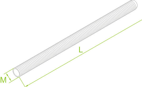 BAKS Gewindestange mit Durchmesser M10mm