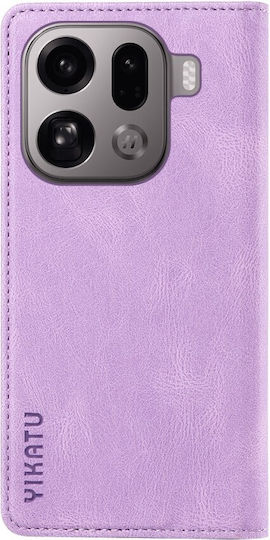 Yikatu Book Purple (Oppo Find X9 Pro 5G)
