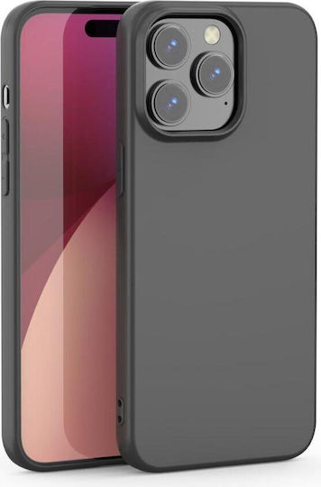 XO Задна корица Силикон Черен (iPhone 15 Pro)